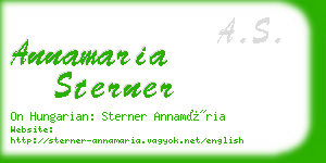 annamaria sterner business card